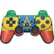 Ethiopia Flag Distressed PS3 Dual Shock wireless controller Skin